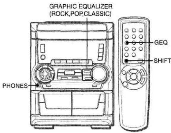 AIWA NSXA555 - ECUALIZADOR GRAFICO - 1
