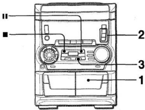 AIWA NSXA555 - ENREGISTREMENT DE BASE - 1