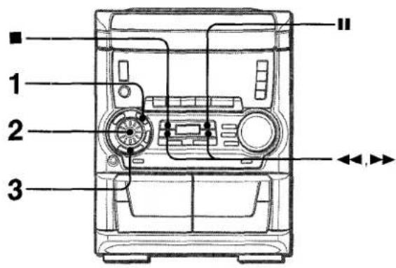AIWA NSXA555 - SETTING THE CLOCK - 1
