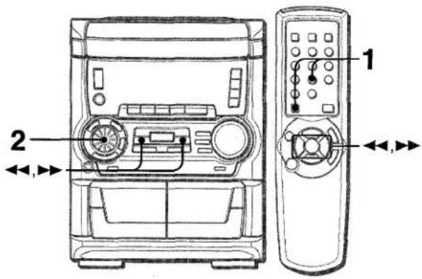 AIWA NSXA555 - SETTING THE SLEEP TIMER - 1