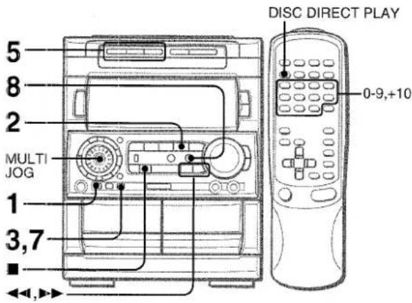AIWA NSXA909 - PROGRAMMED EDIT RECORDING - 1