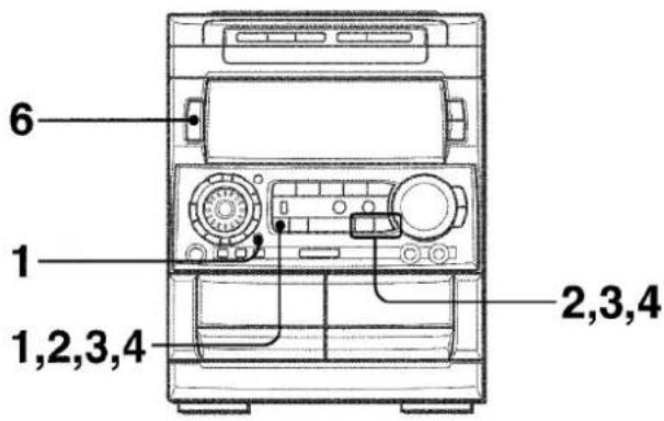 AIWA NSXA909 - SETTING THE TIMER - 1