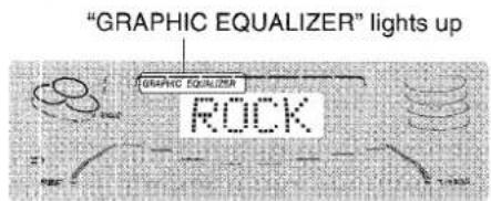 AIWA NSXA909 - SELECTING THE PROGRAMMED EQUALIZATION CURVE - 2