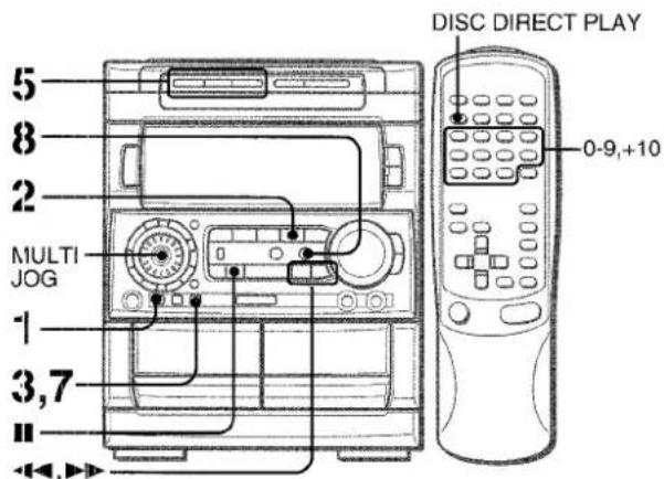 AIWA NSXA909 - GRABACION CON EDICION PROGRAMADA - 1
