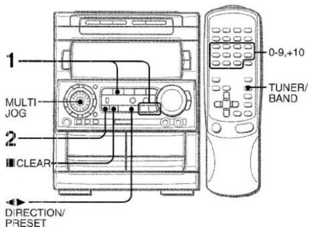 AIWA NSXA909 - PRESETTING STATIONS - 1