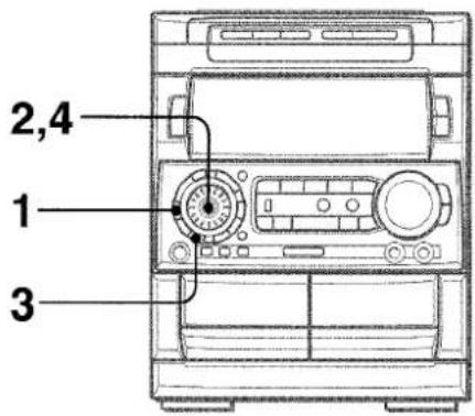 AIWA NSXA909 - SETTING A NEW EQUALIZATION CURVE MANUALLY - 1