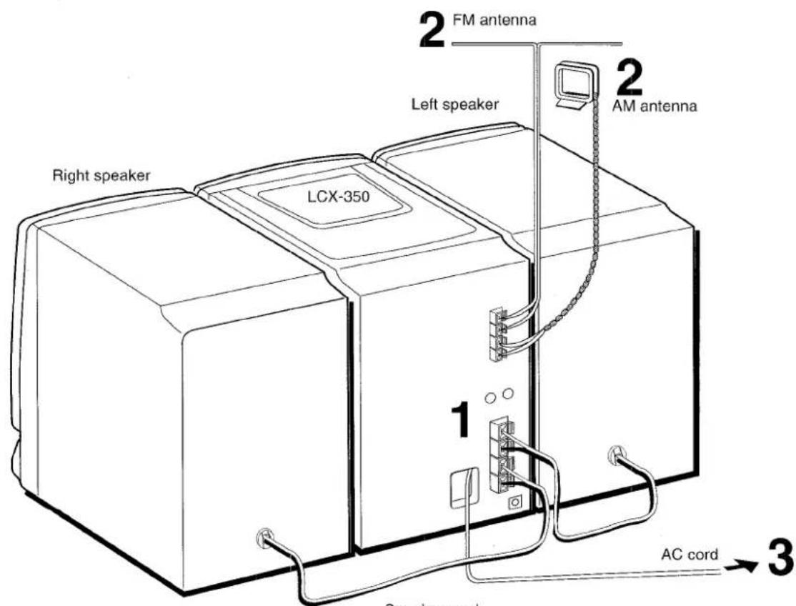 AIWA LCX350 - NOTE - 2