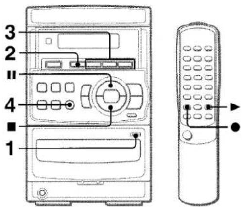 AIWA LCX350 - GRABACION BÁSICA - 1
