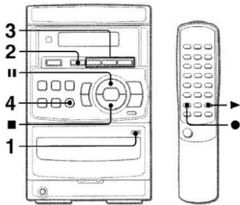 AIWA LCX350 - BASIC RECORDING - 1