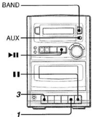 AIWA LCX151 - ENREGISTREMENT - 1