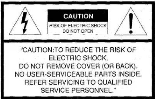 AIWA LCX151 - ADVERTENCIA - 1