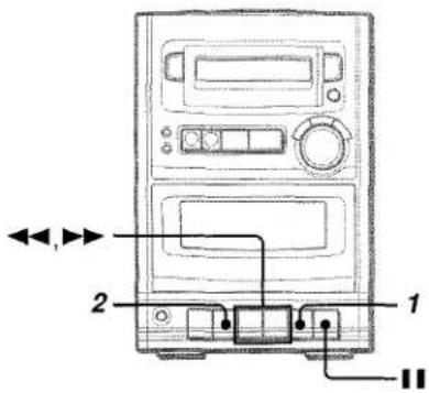 AIWA LCX151 - PLAYING A TAPE - 1