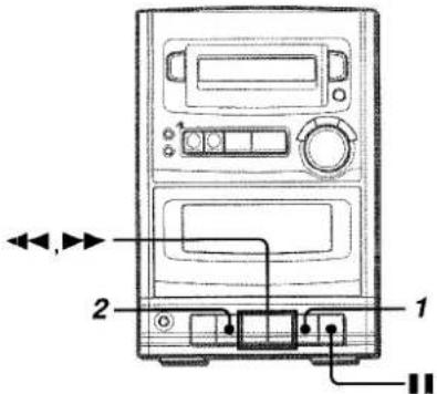 AIWA LCX151 - LECTURE D'UNE CASSETTE - 1
