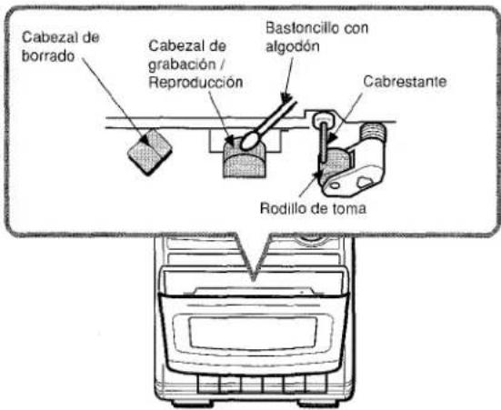 AIWA LCX151 - Para limpiar los cabezales y los puntos por donde pasa la cinta - 1