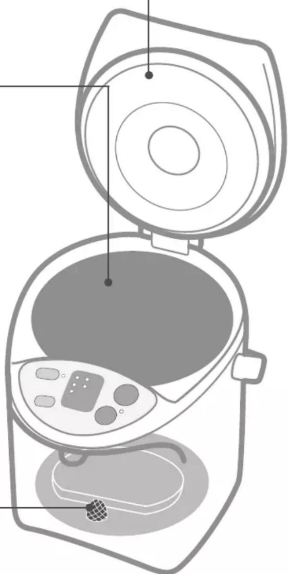 PANASONIC NCEG4000 - Nettoyer le filtré avec une Brosse. - 2