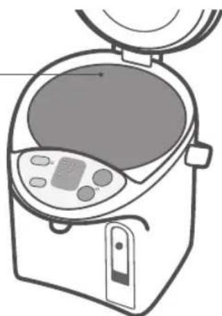 PANASONIC NCEG3000 - - Réservoir interieur anti-adhésif à revêtement en charbon - 1