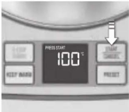 AEG EWA7800 - Place the kettle on the base. - 1