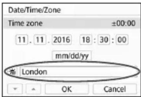 CANON EOS Rebel T7i - Set the time zone. - 1