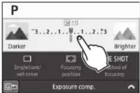 CANON EOS Rebel T7i - Sample Screen (Quick Control) - 2