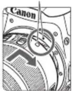 CANON EOS Rebel T7i - Attaching a Lens - 3