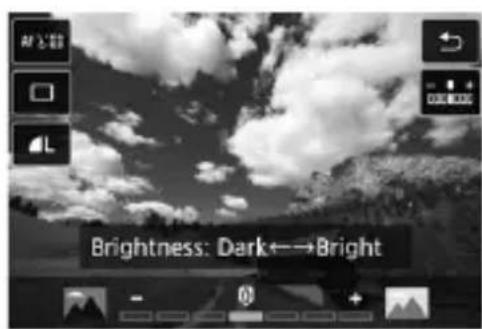 CANON EOS Rebel T7i - Adjusting the Brightness - 2