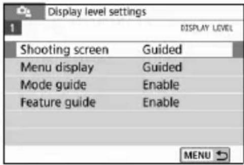 CANON EOS Rebel T7i - Shooting Screen - 1