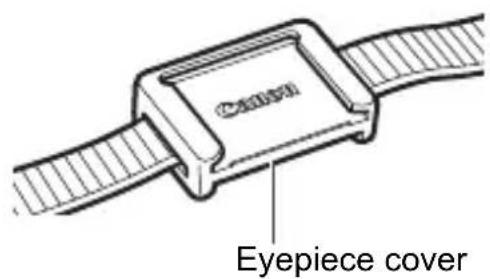 CANON EOS Rebel T7i - Attaching the Provided Strap - 1