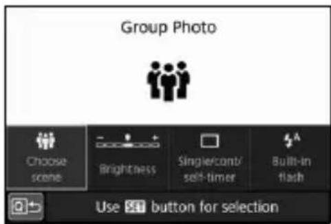 CANON EOS Rebel T7i - Press the  button (②10). - 1