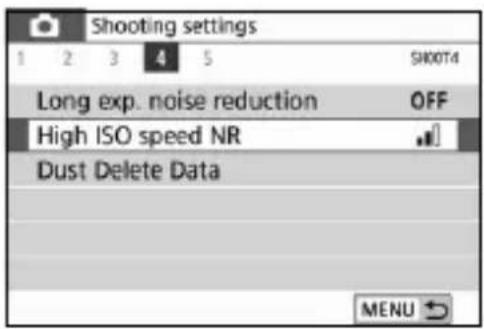 CANON EOS Rebel T7i - High ISO Speed Noise Reduction - 1