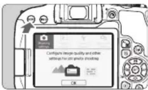 CANON EOS Rebel T7i - MENU Setting the Date, Time, and Zone - 1