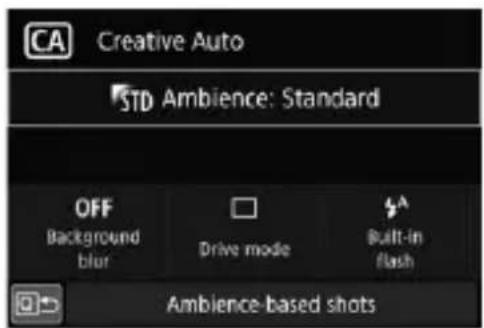 CANON EOS Rebel T7i - Quick Control - 3
