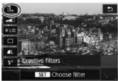 CANON EOS Rebel T7i - Display the Live View image. - 1
