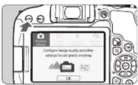 CANON EOS Rebel T7i - MENU Setting the Screen Display Level - 1