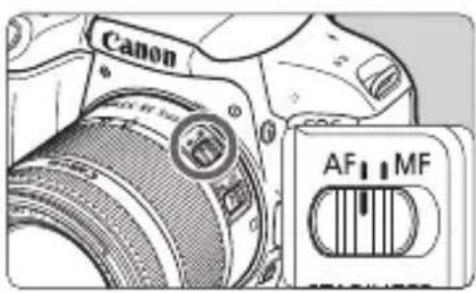 CANON EOS Rebel T7i - AF: Changing the Autofocus Operation ^* - 1