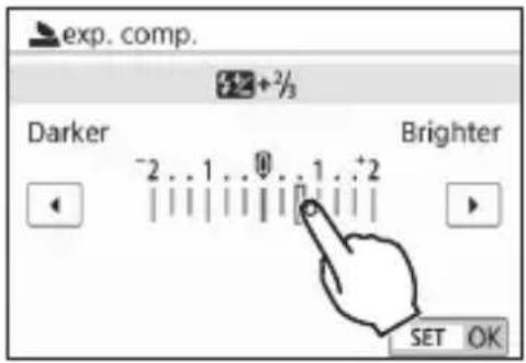 CANON EOS Rebel T7i - Sample Screen (Scale display) - 1