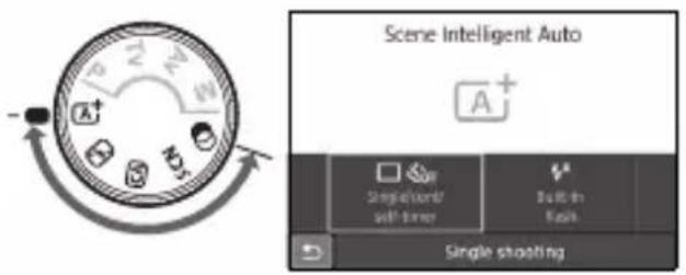 CANON EOS Rebel SL2 - Basic Zone modes Creative Zone modes - 1
