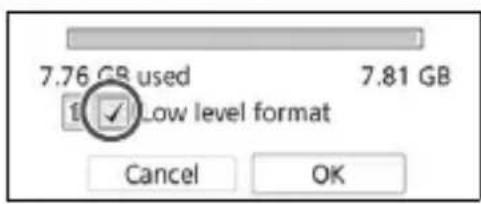 CANON EOS Rebel SL2 - Format the card. Select [OK] then - 1