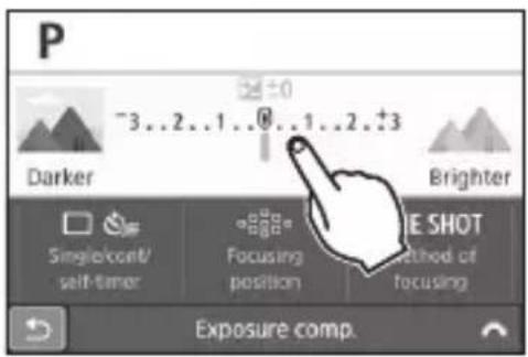 CANON EOS Rebel SL2 - Sample Screen (Quick Control) - 2