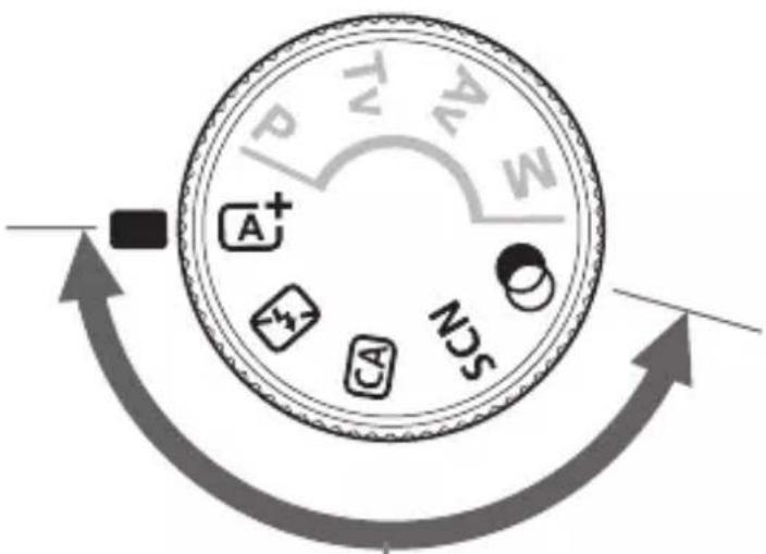 CANON EOS Rebel SL2 - Mode Dial - 1