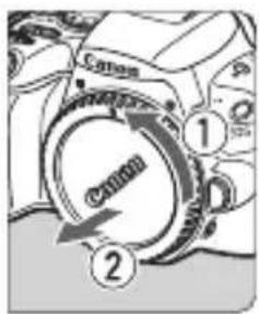 CANON EOS Rebel SL2 - Attaching a Lens - 2