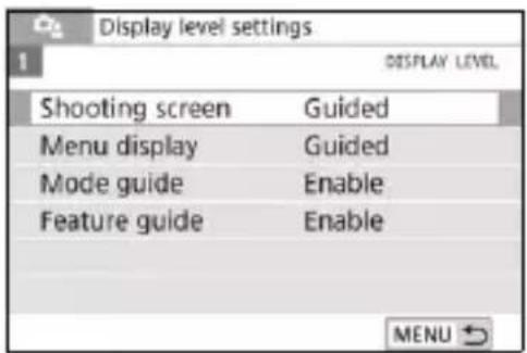 CANON EOS Rebel SL2 - Shooting Screen - 1