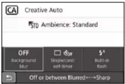 CANON EOS Rebel SL2 - Press the  button (②10). - 1