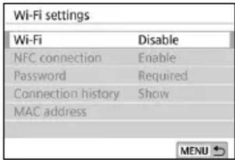CANON EOS Rebel SL2 - Setting Wi-Fi Settings-angle. Lorsque vous utilisez un objectif à zoom, réglez l'objectif sur la position grand-angle pour que les objets proches et éloignés soient nets. Elle apportera davantage de largeur aux paysages.   
Photographiez des scènes de nuit.

Le mode <â> - 2