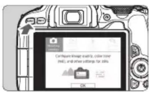 CANON EOS Rebel SL2 - MENU Setting the Screen Display Level - 1