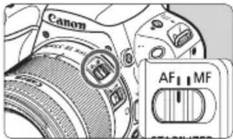 CANON EOS Rebel SL2 - Attach the lens. - 1