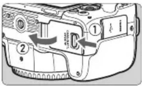 CANON EOS Rebel SL2 - Installing the Battery and Card - 1