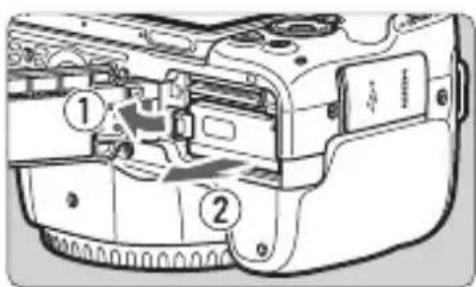 CANON EOS Rebel SL2 - Removing the Battery and Card - 2
