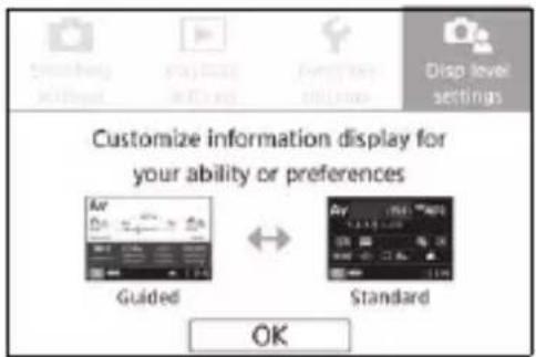 CANON EOS Rebel SL2 - Display the main tabs. - 1