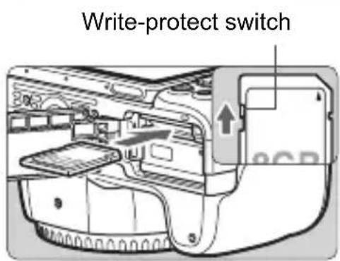 CANON EOS Rebel SL2 - Insert the battery. - 1