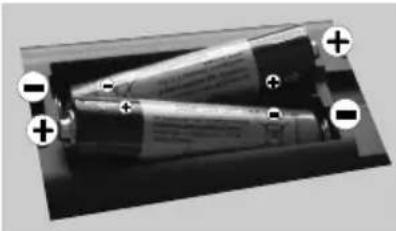 TELEFUNKEN A43F446A - Fernbedienung - Batteriefach - 1
